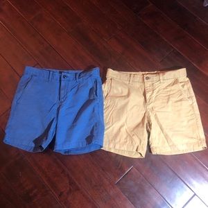 Gap 7inch inseam shorts